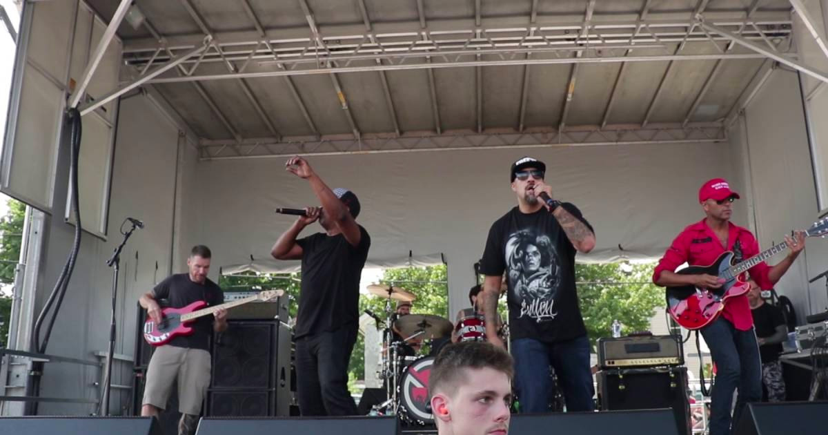 Prophets of Rage – Guerrilla Radio, #EndPovertyNow March in Cleveland