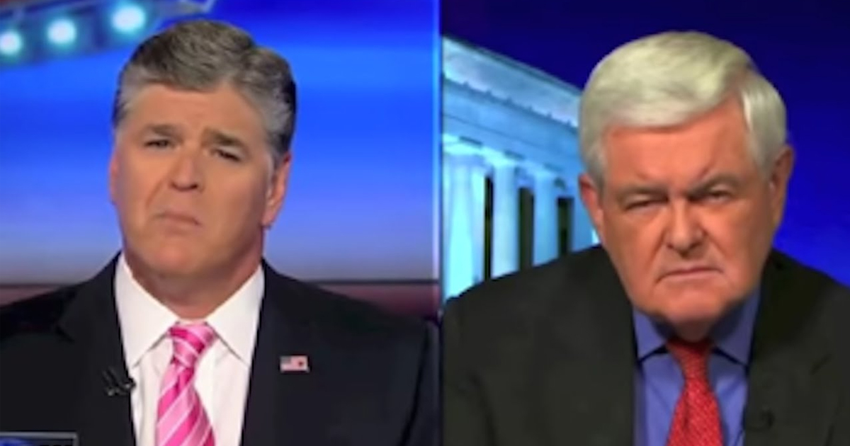 Fox News: Hannity Asks Gingrich to Explain Black People’s Thoughts – Majority Report