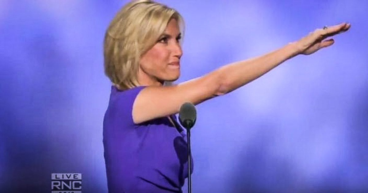 No Surprise Here: Laura Ingrahm Ends Speech with Nazi Salute to Donald Trump – David Pakman Show