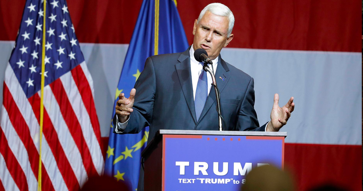 Mike Pence Drinks the Voter Fraud Koolaid: Rants About Media Rigging the Election