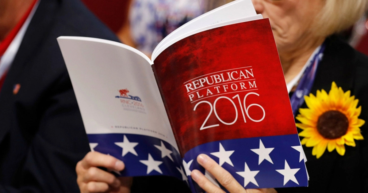 The Most Extreme Republican Platform In Memory