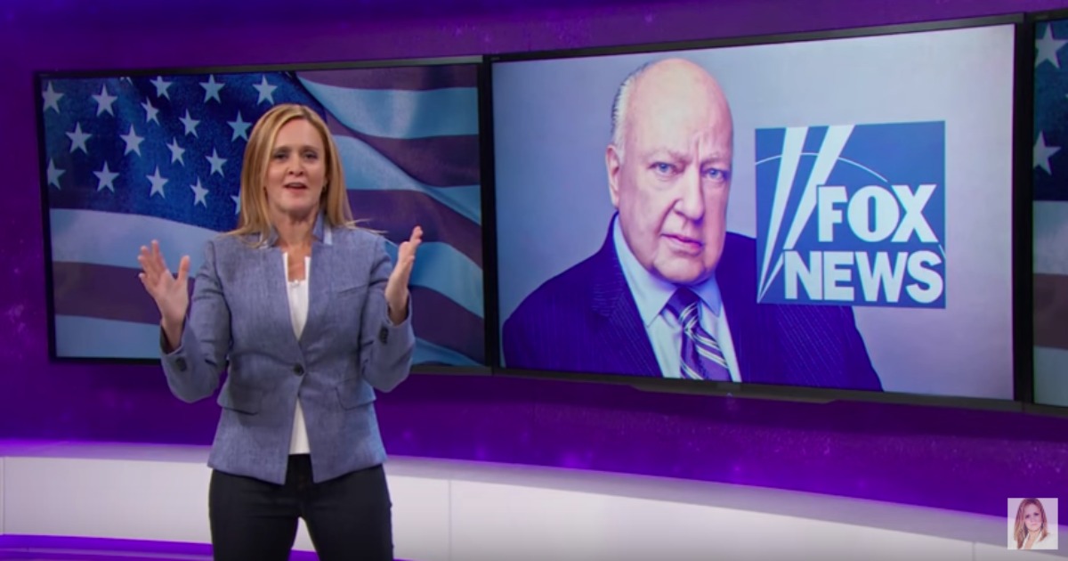 Samantha Bee & the Poor Old Pervert Roger Ailes