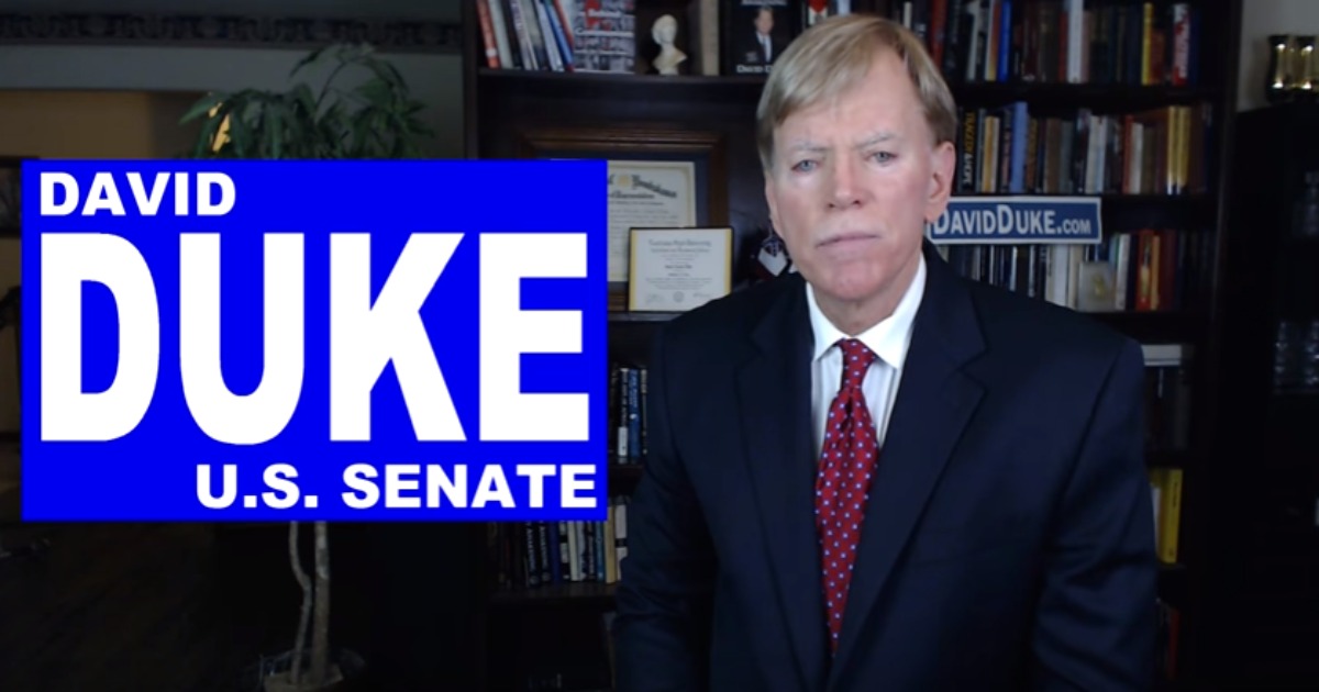 KKK Kandidate David Duke Chased Out of Pro-Confederacy Rally by BLM