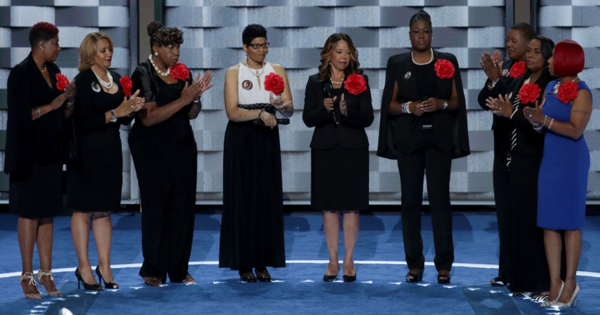 You’d Never See This At The RNC: “Mothers of the Movement” Honored At Democratic Convention