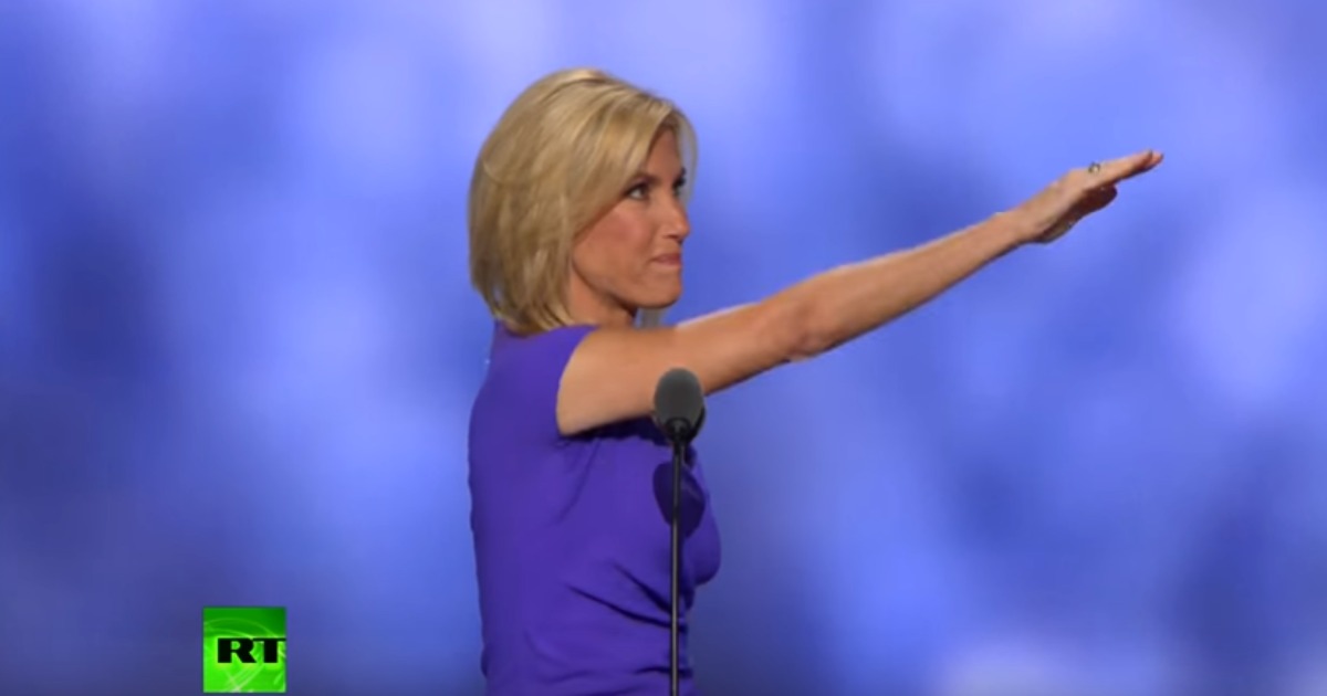 Did GOP’er Laura Ingraham Just Give The Nazi Salute At The RNC?