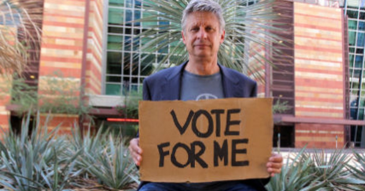 Libertarian Gary Johnson Beating Trump In Key Category in Colorado