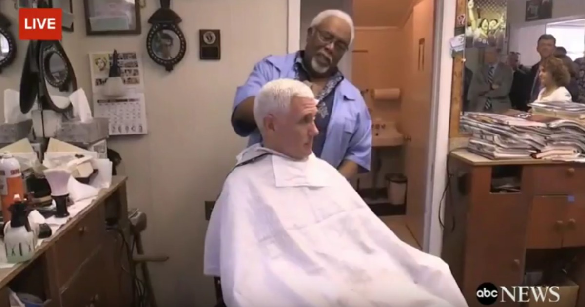 Media Garbage Can CNN Livestreams Mike Pence’s Haircut: The Value of Corporate Media