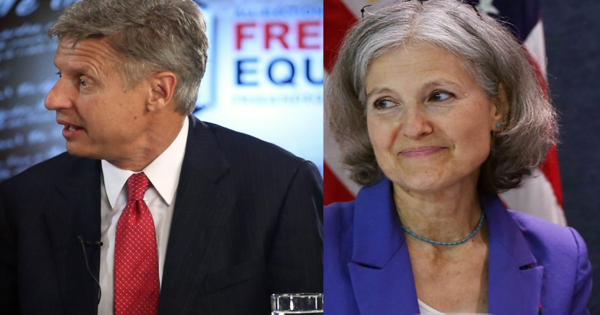 Third-Party Setback: Gary Johnson & Jill Stein Lose Lawsuit Over Allowing Them Into Debates