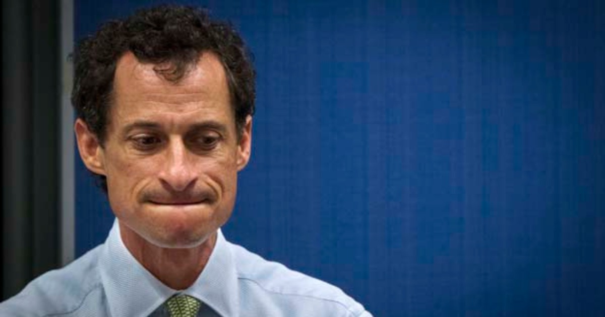 Weiner May Finally Face Criminal Charges For His Scummy Ways: Allegedly Sexted 15-Year-Old