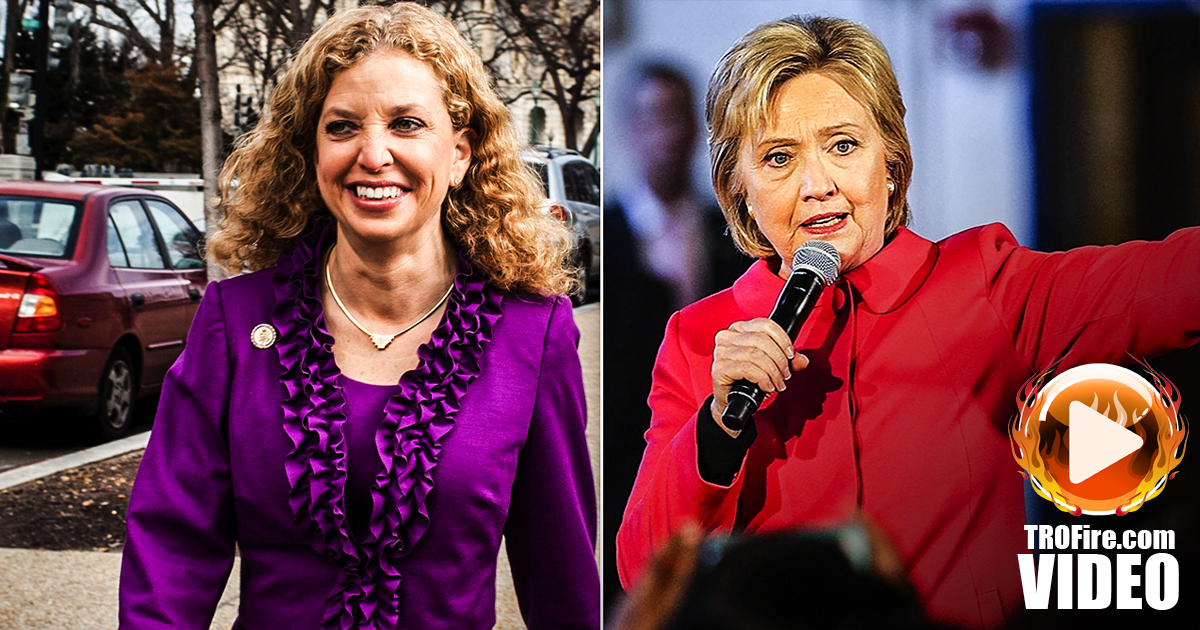 Hillary Clinton Stands By Her Corrupt Pal Debbie Wasserman Schultz