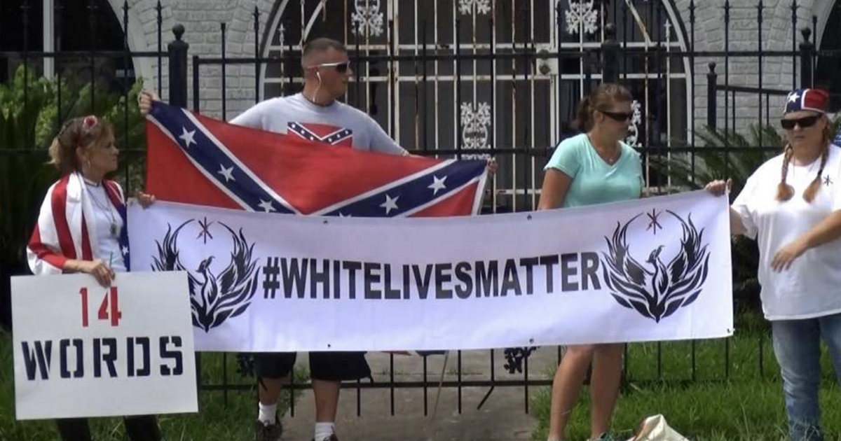 White Lives Matter “Protest” in front of NAACP in Houston – Benjamin Dixon Show