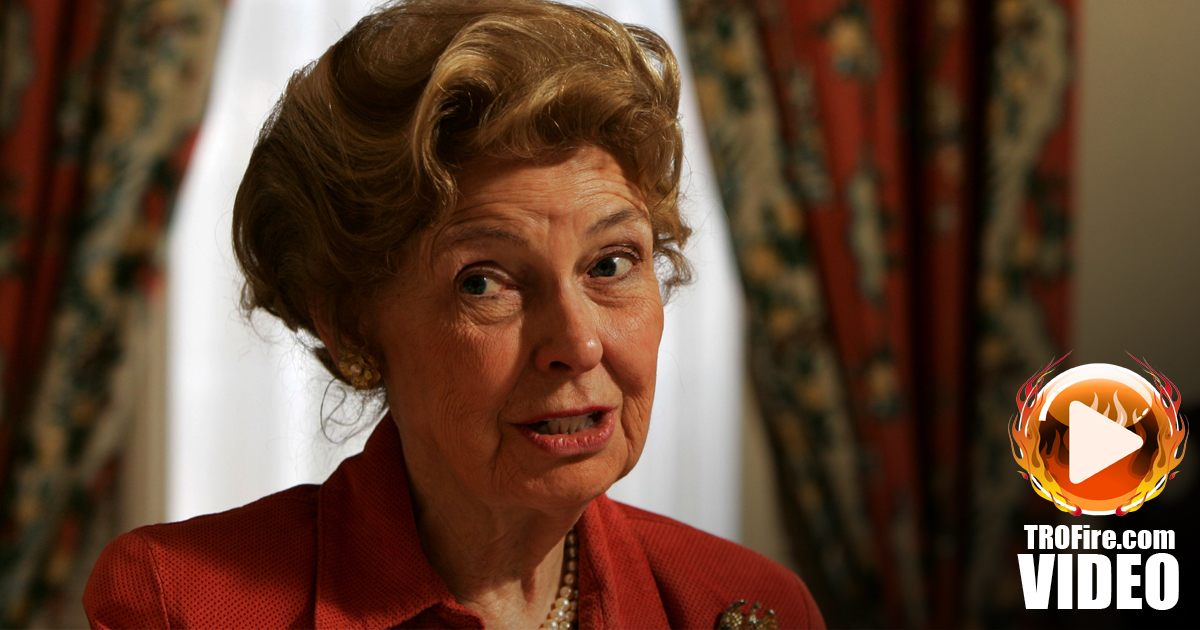 Video: Adios, Hate-Monger! Hateful Anti-Feminist, Anti-Gay, Anti-Immigrant Phyllis Schlafly Has Died