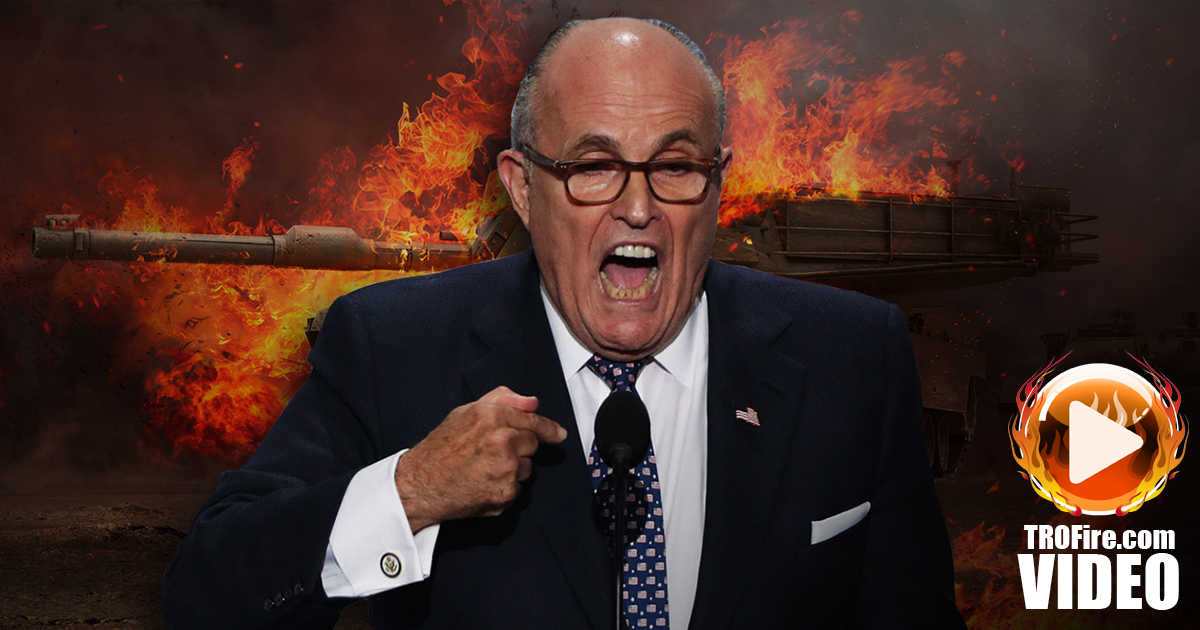 Rudy Giuliani Says Everything is Legal During Wartime