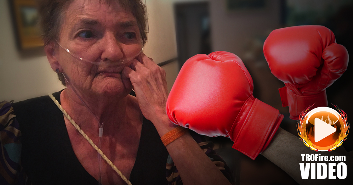 Trump Supporter Punches Elderly Woman With Oxygen Tank