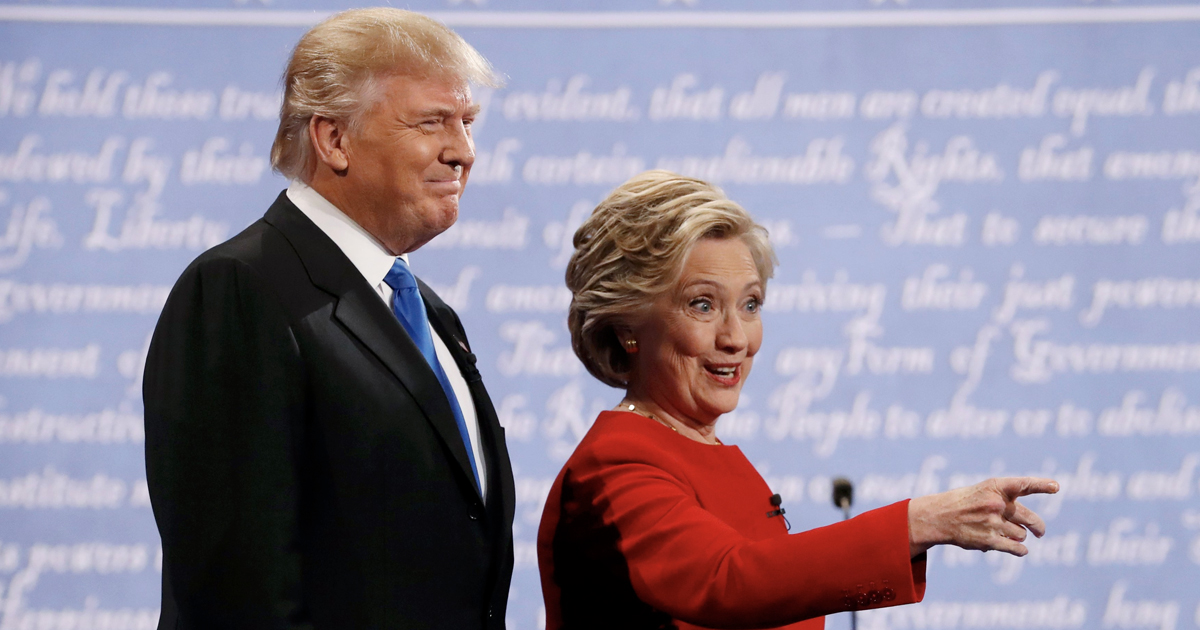 Did Either Trump or Clinton Really Get a Post-Debate Bump in Polls? – Benjamin Dixon Show