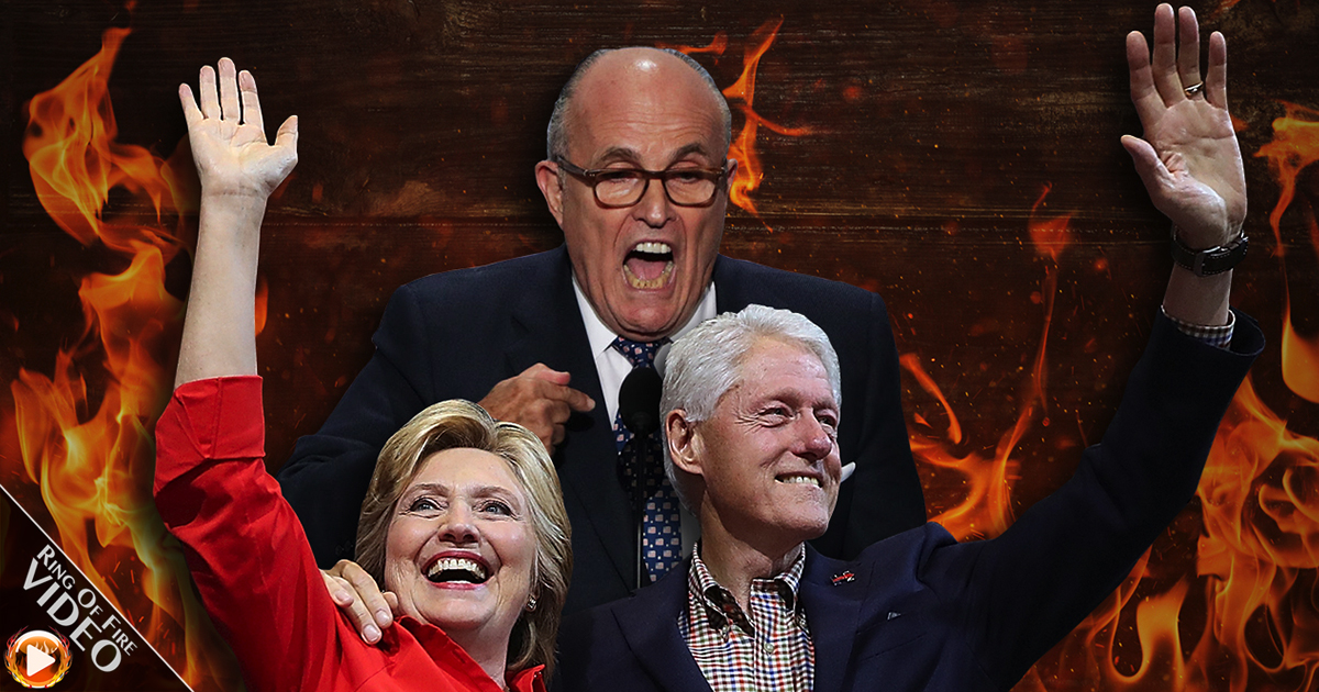 Giuliani Says Hillary “Too Stupid” To Be President Because She Didn’t Divorce Bill