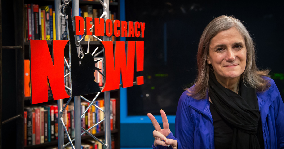 Riot Charges Against Journalist Amy Goodman Thrown Out