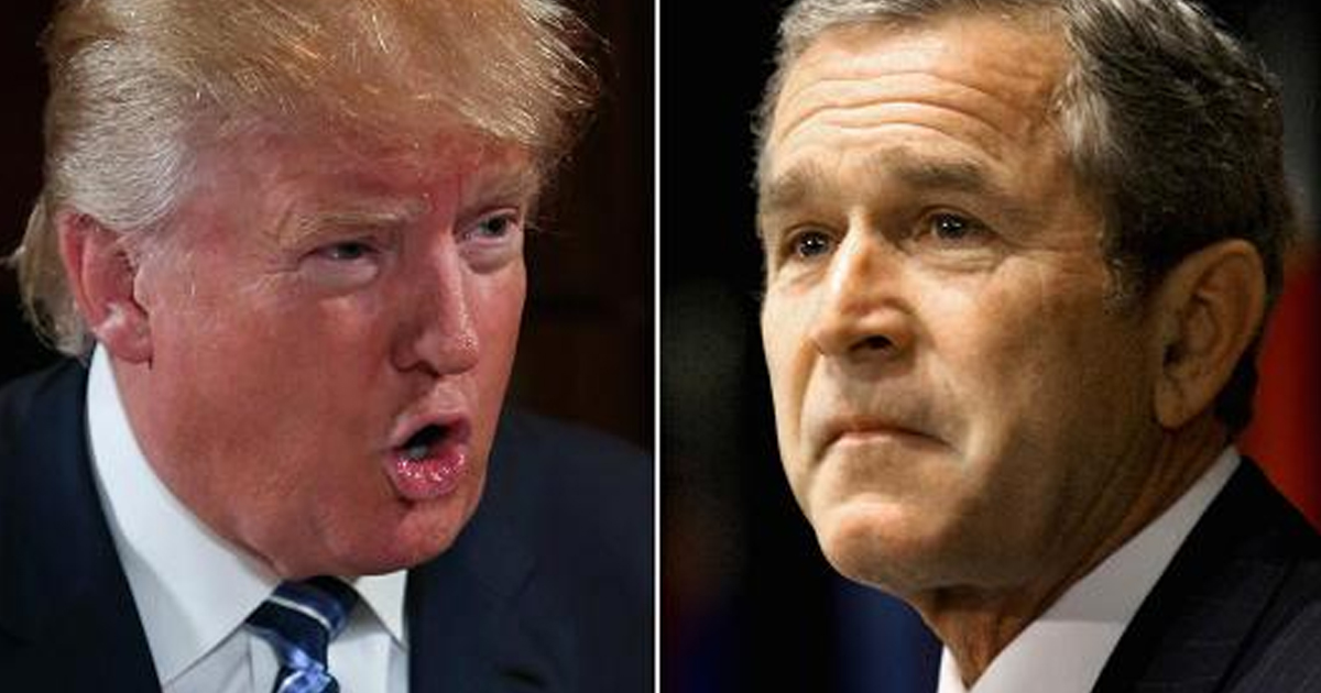 Dubya Weighs In On Trump’s Inauguration: “That Was Some Weird Sh*t”