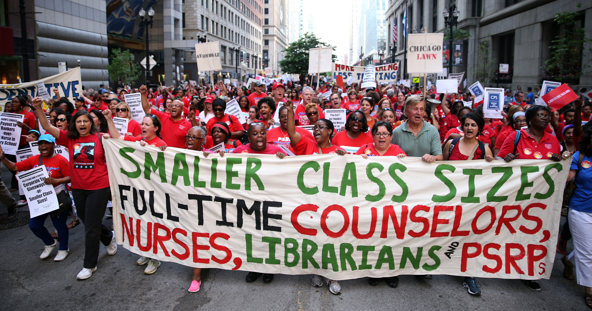 Impending Chicago Teachers’ Strike Vote as Emanuel Makes a Show of Hiring More Cops – The Majority Report