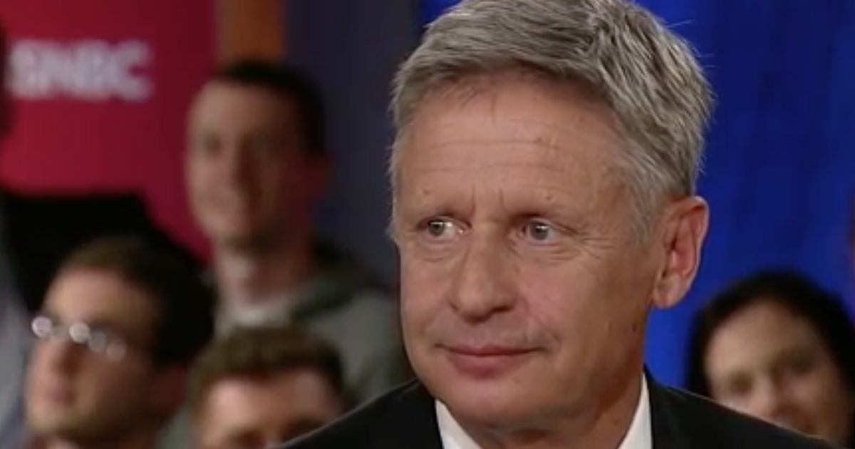 Gary Johnson Enjoying 5 More Newspaper Endorsements Than Trump – He’s Got Zero!