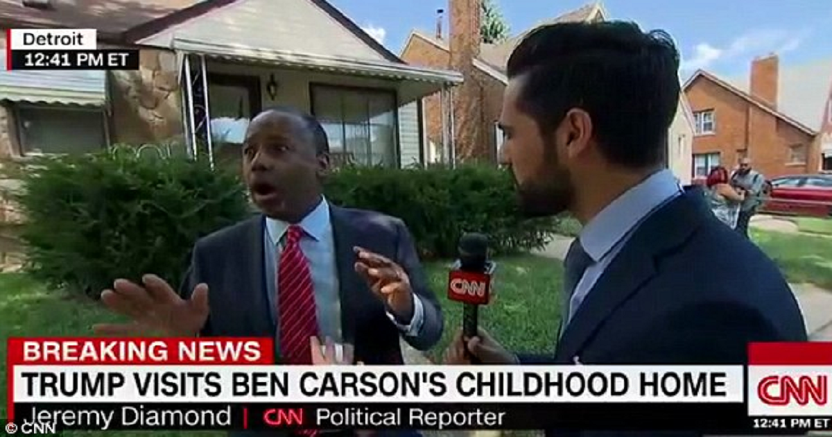 Dopey Ben Carson Realizes He Forgot His Luggage During Live Interview