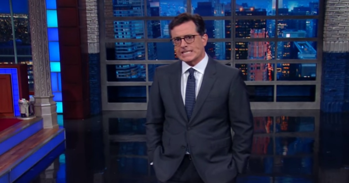 Colbert: Really Angry White Guys Are the Key to Electing The Donald