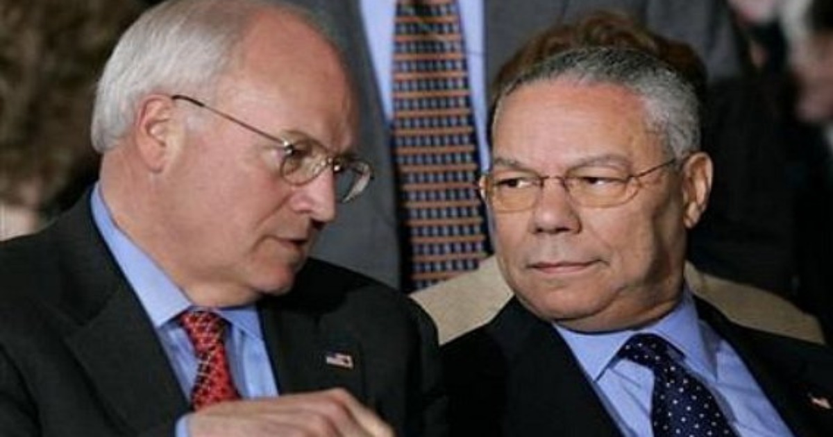 Colin Powell Admits Dick Cheney & Daughter Liz are IDIOTS!