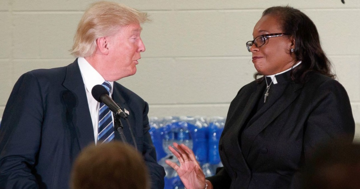 Pastor Forced to Stop Trump’s Speech Repeatedly In Flint Church – The Majority Report