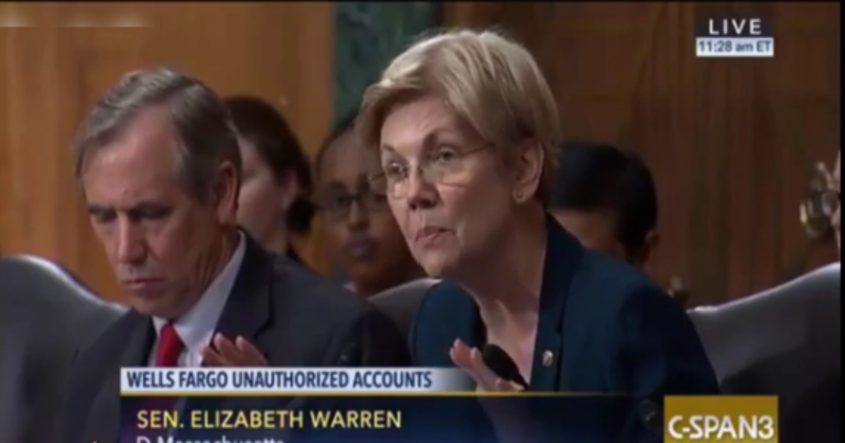 Warren Demands Resignation of Wells Fargo CEO In Wake of Fraud Scandal