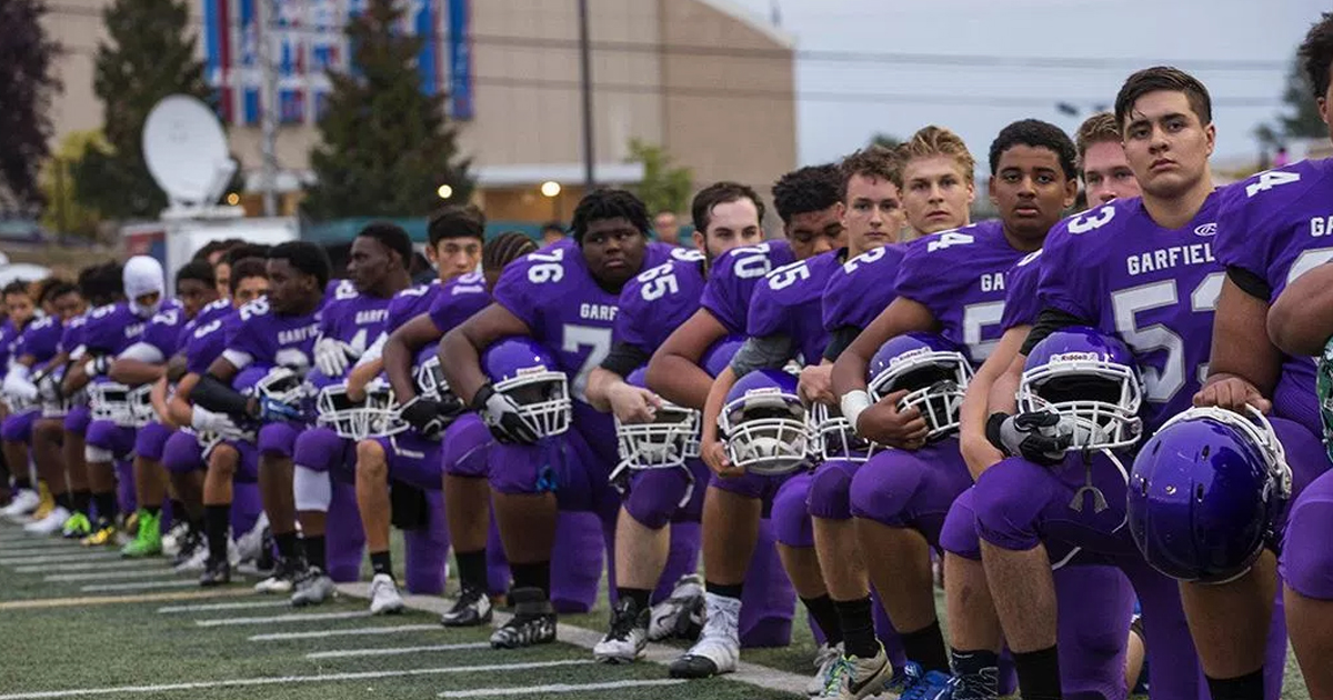 Kaepernick Protest Continues To Spread: Entire Seattle High School Football Team Takes a Knee – The Majority Report