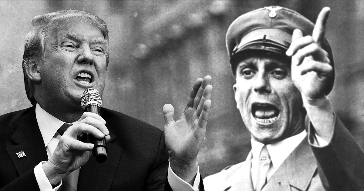 Trump Is Using ‘The Big Lie’ Tactic Invented By Goebbels – Thom Hartmann Program