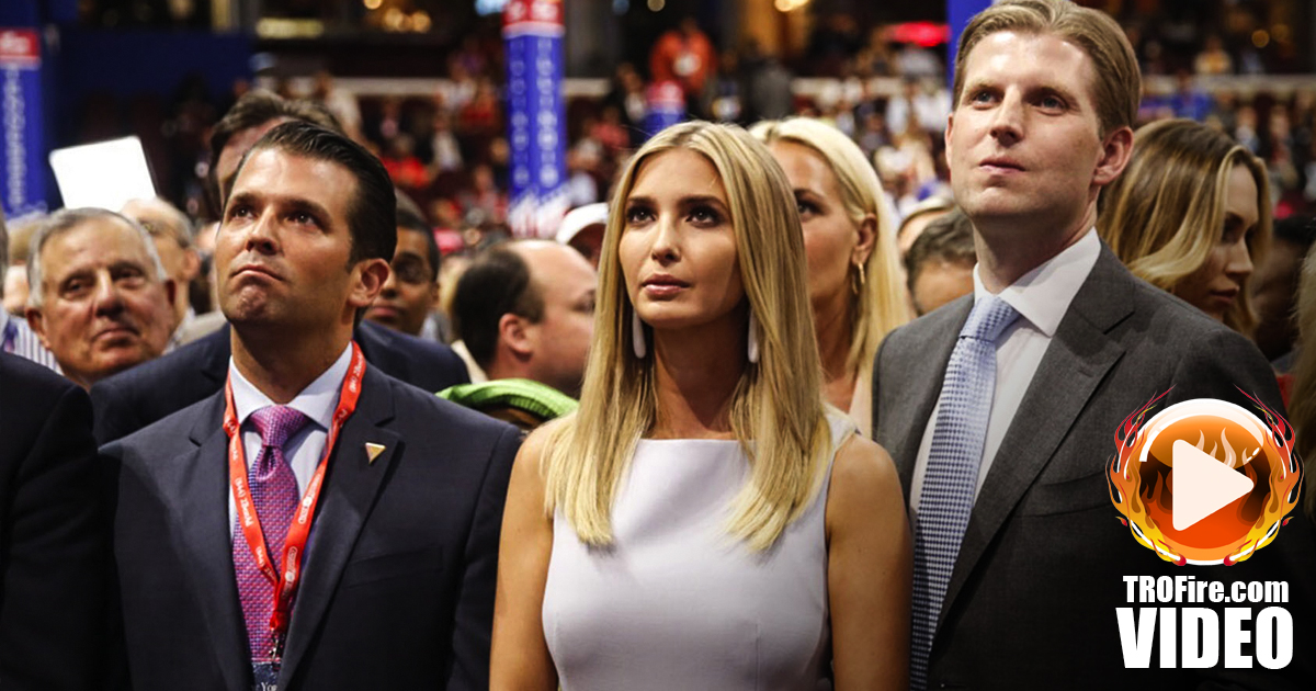 Trump Using Campaign Money To Pay His Kids