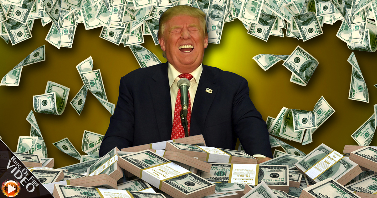 Is Trump Illegally Fueling Campaign With Money From His Charity?