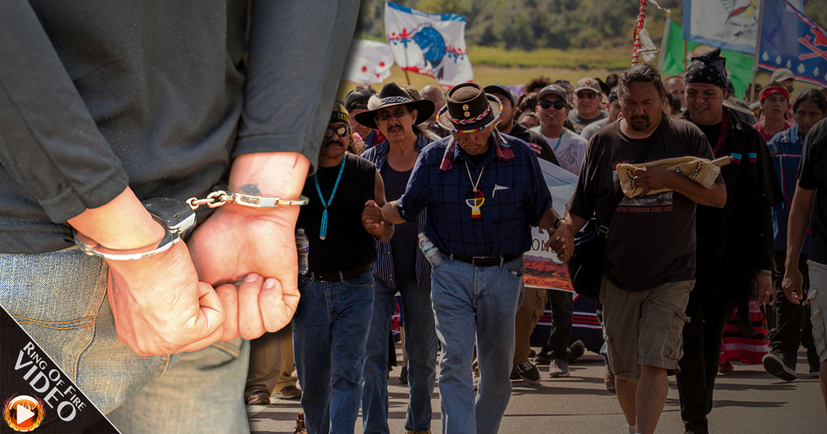 Arrests Continue At Dakota Access Pipeline Protests