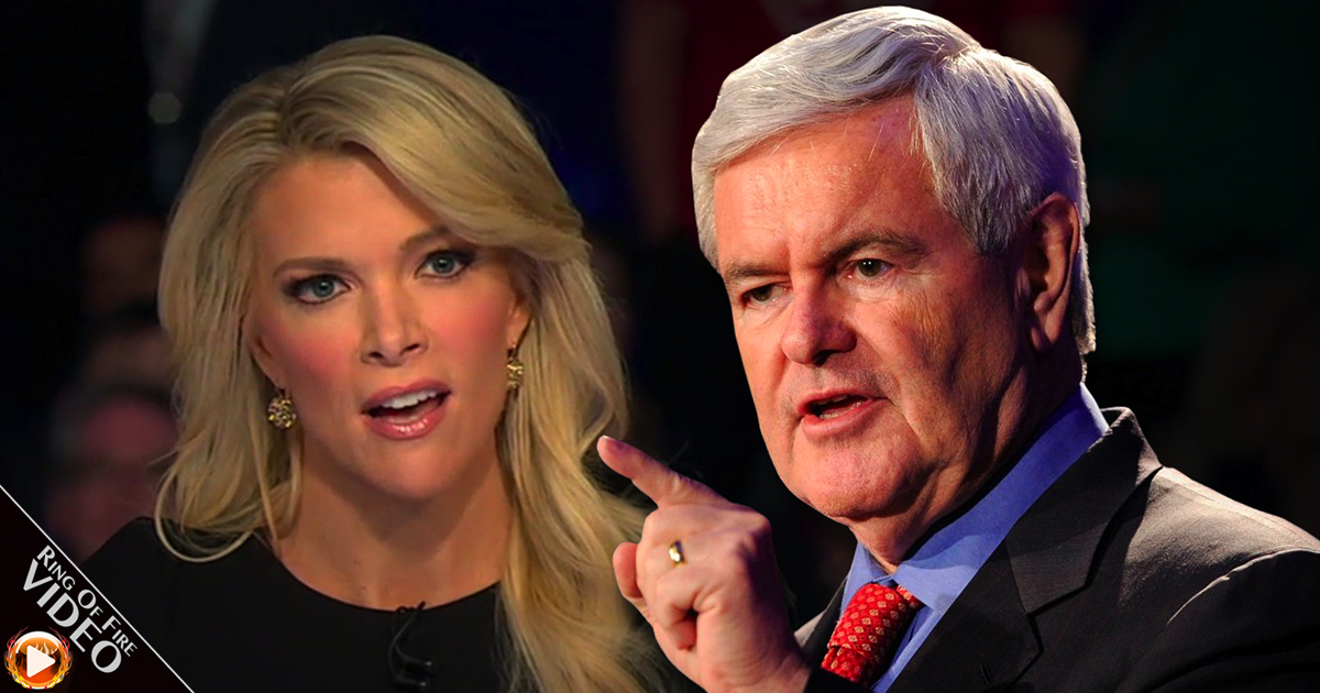 Fox’s Megyn Kelly Hammers Pervert Newt Gingrich