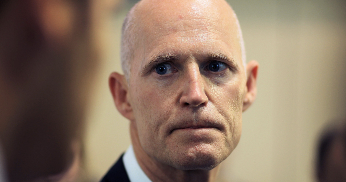 Creepy Rick Scott to Head Super PAC Focused On Winning Young & Minority Voters