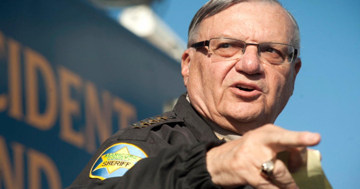 Gotcha: Sheriff Joe Arpaio Officially Charged with Contempt – Surely Will Lose Re-election