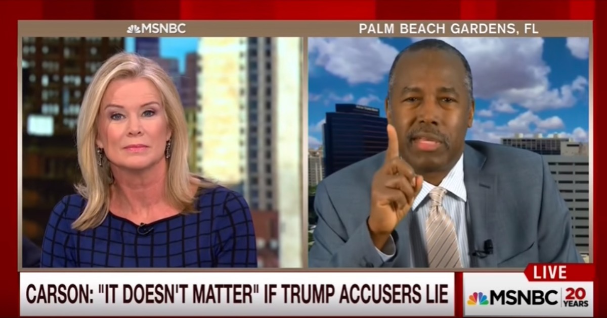 Raving Mad Ben Carson Demands Female Pundit’s Mic Be Turned Off For Arguing With Him