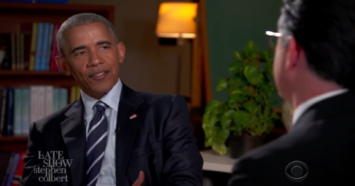 Soon-Unemployed Obama Has Hilarious Job Interview with Stephen Colbert