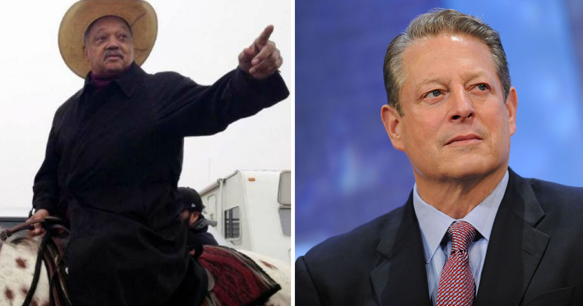 V.P. Al Gore, Rev. Jesse Jackson Among Big Names Backing NoDAPL