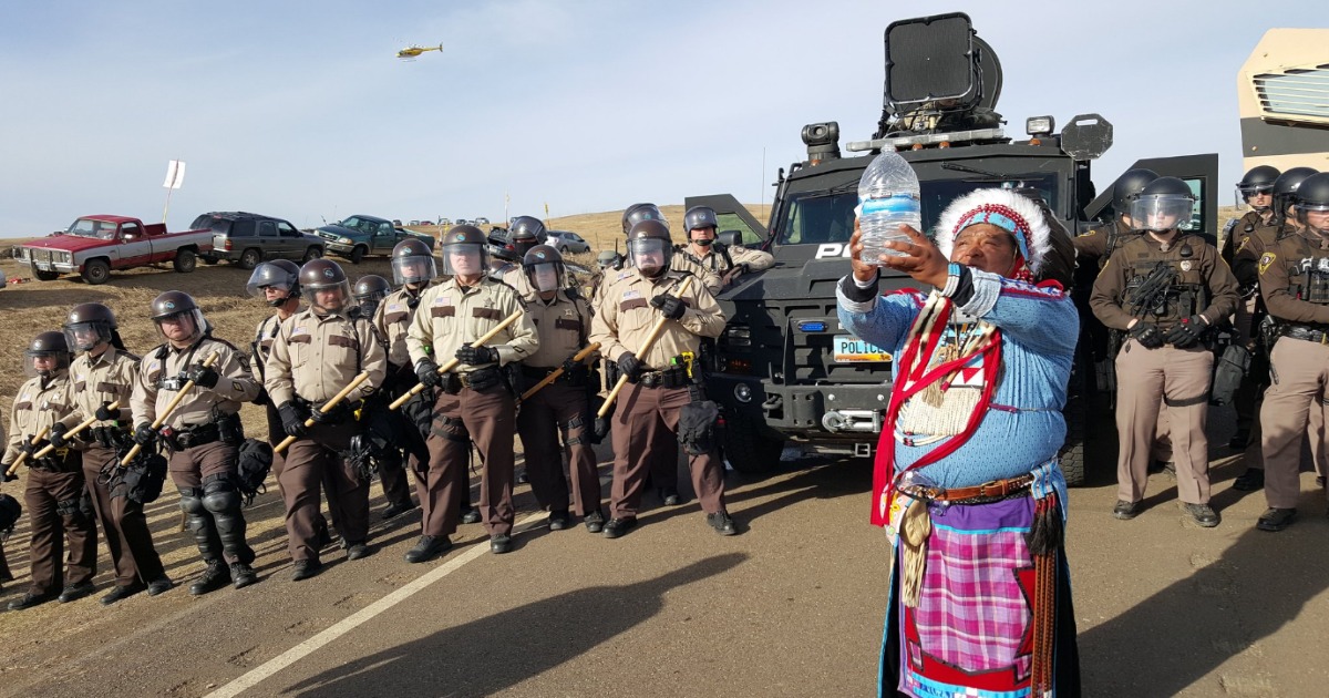 Water Protectors Maced, Tased, Attacked, and Arrested by Police Who Forced Them From NoDAPL Protest Site