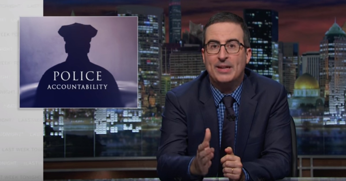 Describing Murderous Cops as “Bad Apples” Is a Disgusting Over-Reduction: John Oliver