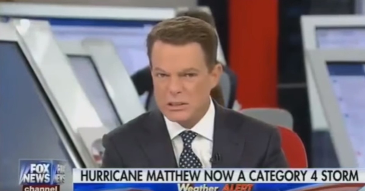 Shep Smith Gets REALLY Real About Hurricane Matthew: ‘You Can’t Survive It…and Your Kids Die, Too’ – The Majority Report