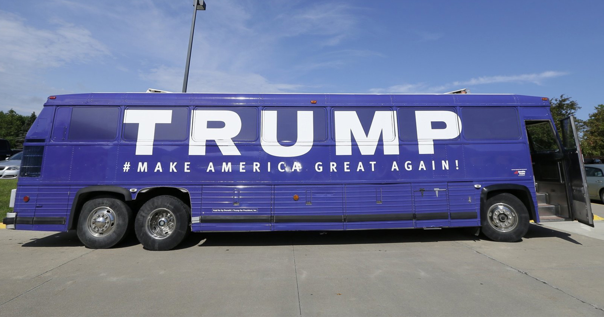 Never Ride a Bus With Donald Trump – Benjamin Dixon Show