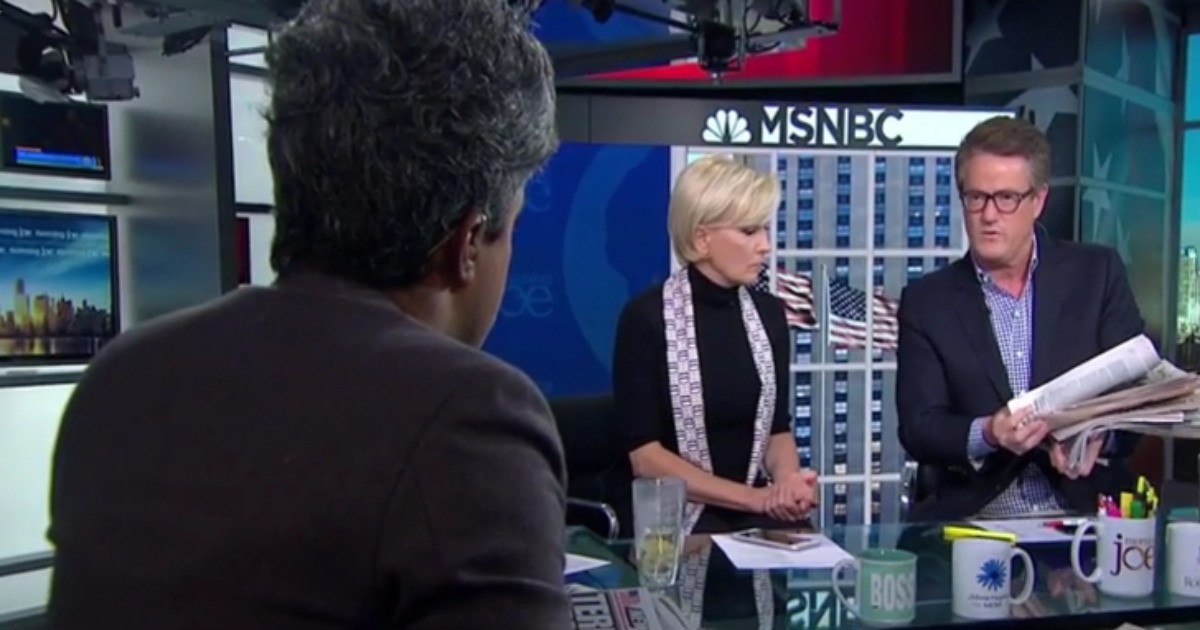 Ignorant ‘Morning Joe’ Tells People of Color They’re Worrying Too Much About Trump Presidency