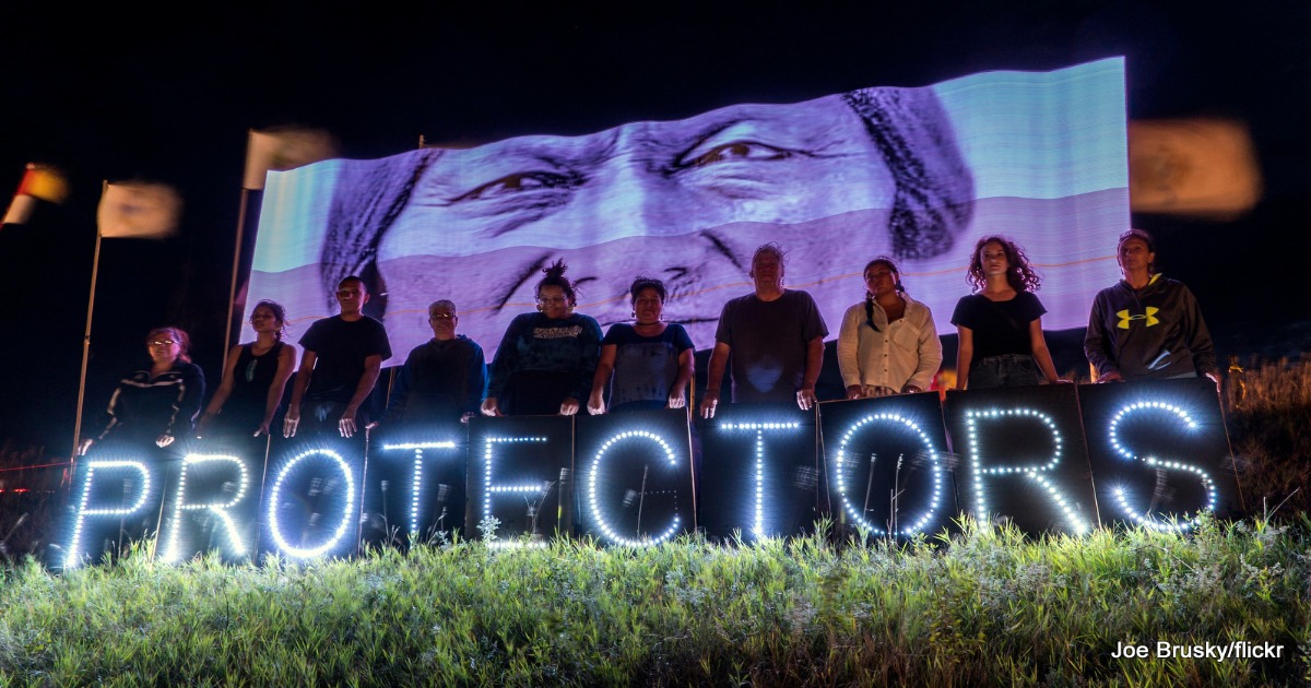 Water Protector May Lose Her Arm After Being Hit By Police Projectile at NoDAPL