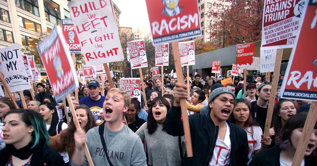 Trump Backlash: ‘Not My President’ Protests Erupt Nationwide – The Majority Report