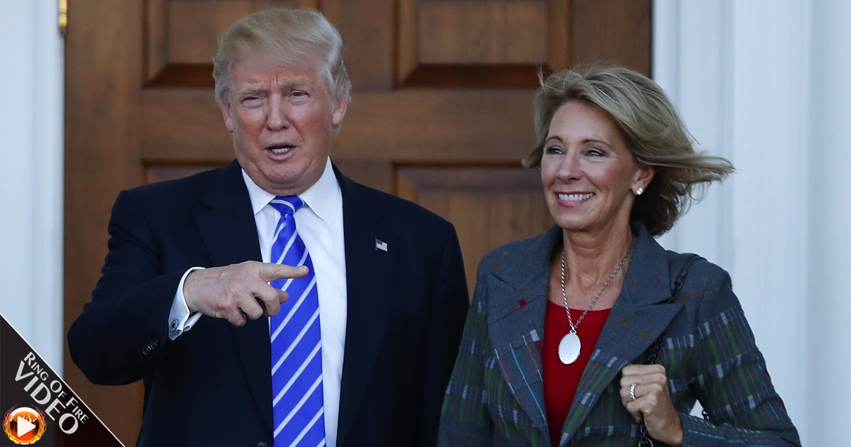 Trump’s Sec. of Education Pick is Grossly Anti-Education