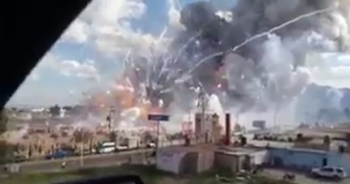 At Least 31 Killed In Massive Explosion at Mexican Fireworks Market: VIDEO