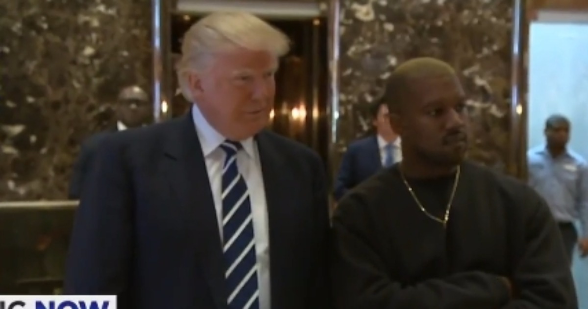 Kanye Meets With Trump, Who Says They’ve Been ‘Just Friends’ For a LONG TIME – The Majority Report